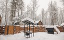 Мангальная зона зимой