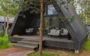 A-Frame 4-местный №15 (c камином, без купели)