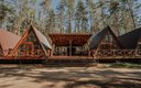 Дом А-фрейм 16-местный (комплекс из 4 домов)