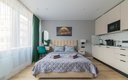 Студио Семейный 4-местный (25 м²)