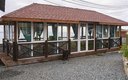Теплая беседка с грилем