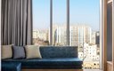 Deluxe 1-местный 1-комнатный (sofa, city view, high floor)