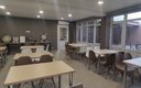 Общая кухня и обеденный зал