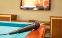 Бильярд в сауне