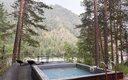Дом 2-местный 2-комнатный ВИП (с бассейном)