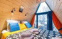 Коттедж 4-местный 2-комнатный A-frame Orange