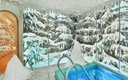 Снежная комната с холодной купелью