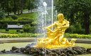 Фонтан в Нижнем  парке Петергоф