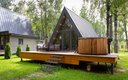 A-Frame 4-местный №6 (с купелью и террасой)