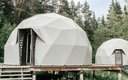 Купольный дом Premium с видом на лес