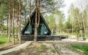 A-Frame 2-местный №23 (с террасой, без купели)