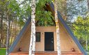 A-Frame 4-местный №4 (с купелью и террасой)