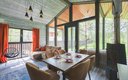 Barn House 4-местный №16 (с камином, без купели)