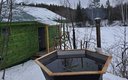Дом с баней на берегу 2-местный