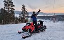 Катание на снегоходах