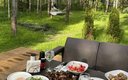 A-Frame 4-местный №8 (с купелью, баней и террасой)