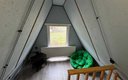 Коттедж 4-местный 2-этажный (A-frame)