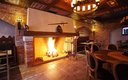 Камин в ресторане