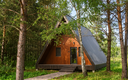 A-Frame 4-местный №21 (c камином, без купели)