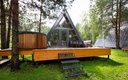 A-Frame 4-местный №5 (с купелью и террасой)