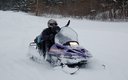 Катание на снегоходах