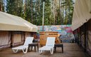 Тент-хаус Терраса 4-местный 2-комнатный (с двумя лоджами)