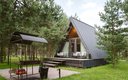 A-Frame 2-местный №14 (с купелью и кондиционером)