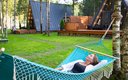 A-Frame 4-местный №1 (с купелью и террасой)
