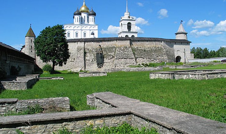 Новгород псков на машине