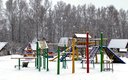 Детская площадка зимой