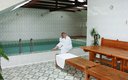 Сауна с бассейном