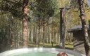 A-Frame 4-местный №1 (с купелью и террасой)