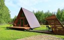 Дом А-фрейм 4-местный 2-комнатный