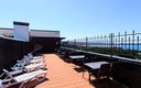 Зона отдыха на крыше отеля