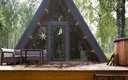 A-Frame 4-местный №6 (с купелью и террасой)