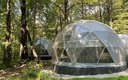 Домик 4-местный 1-комнатный (Геокупол в лесу)