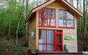 Дом 8-местный 1-комнатный (Веснушка, красная)