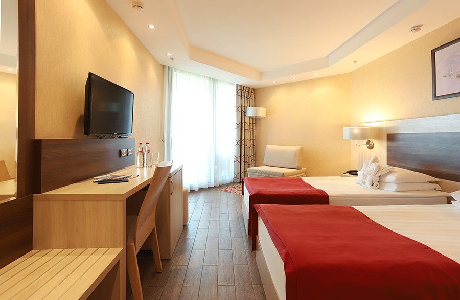 Стандартный 2-местный 1-комнатный (TWIN, с видом на море)