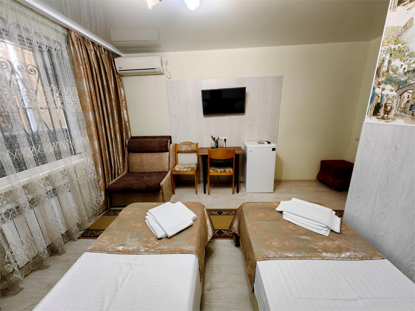 Стандартный 2-местный (1 этаж, без балкона)