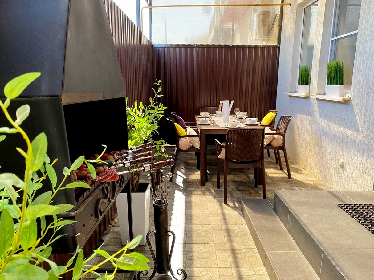 Таунхаус 8-местный 2-этажный (Коттедж)