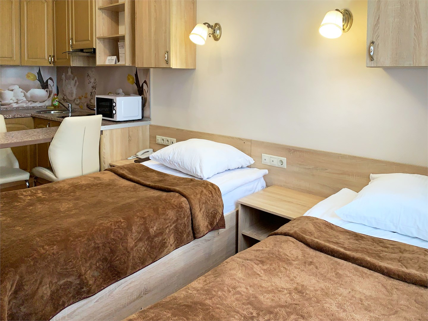 Студио 2-местный (TWIN с кухней)