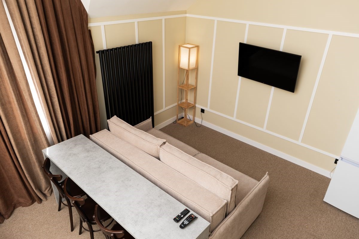 Апартаменты 4-местный Garden (студия + спальня)