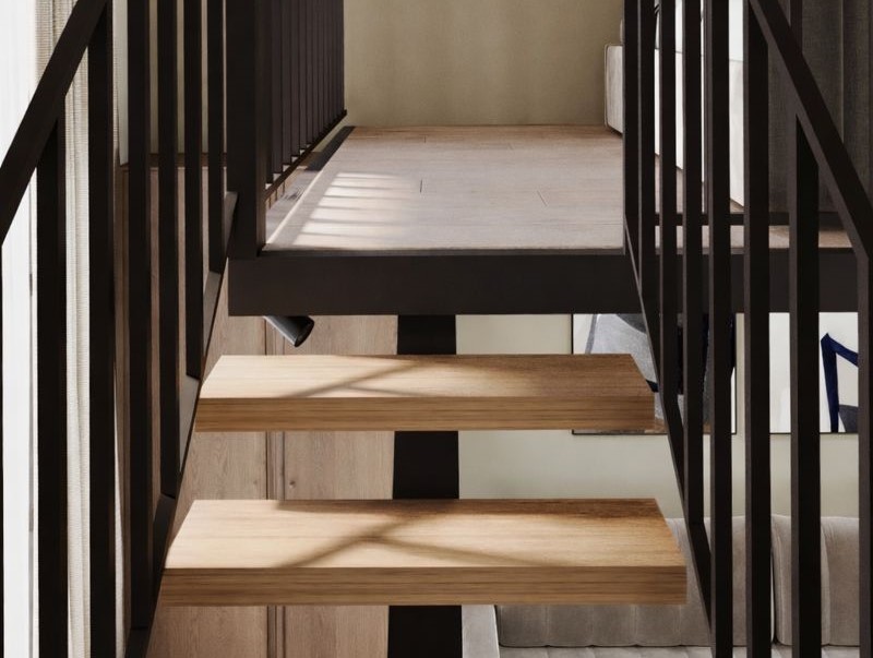 Duplex 4-местный 2-уровневый (с балконом)