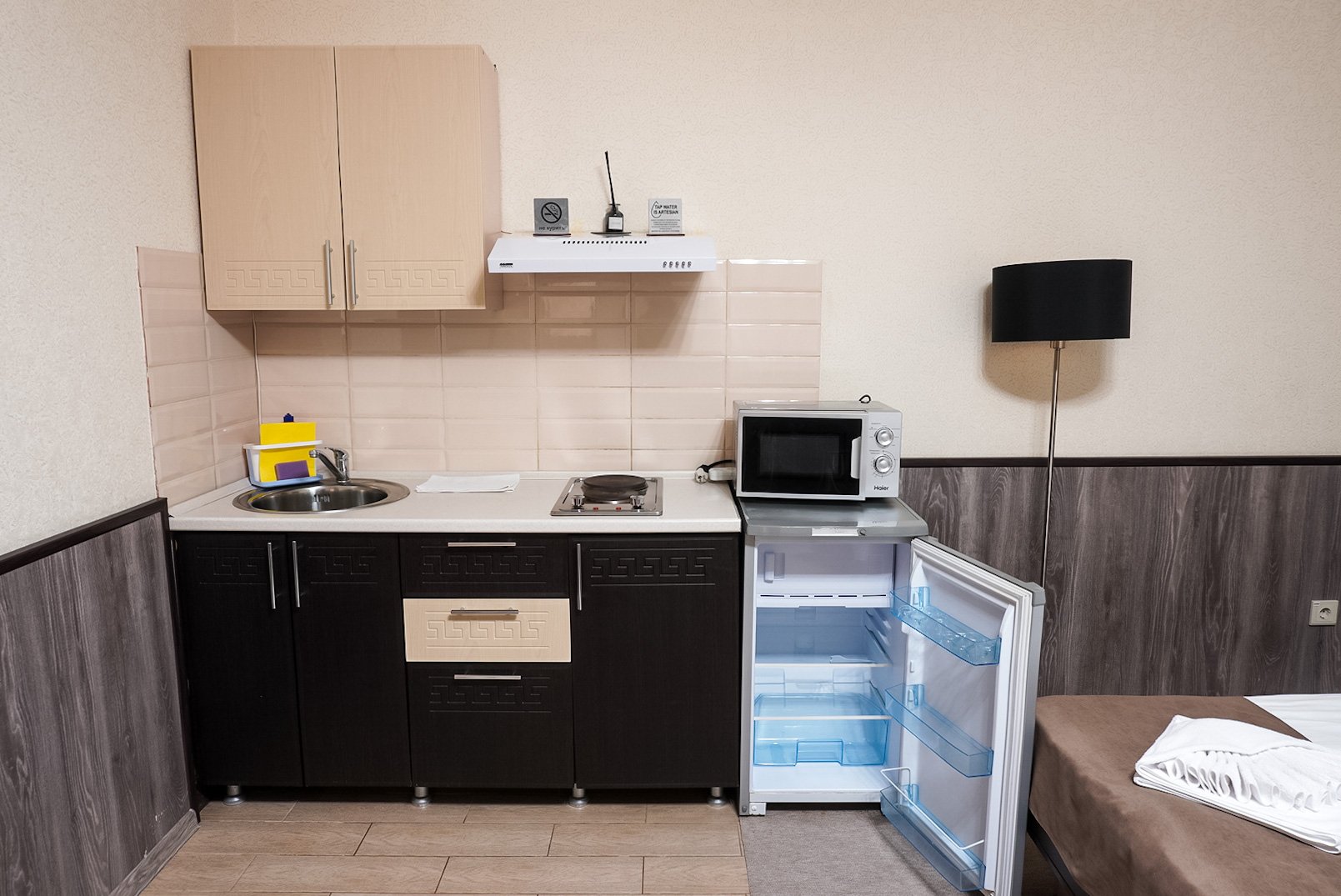 Студио 4-местный 1-комнатный