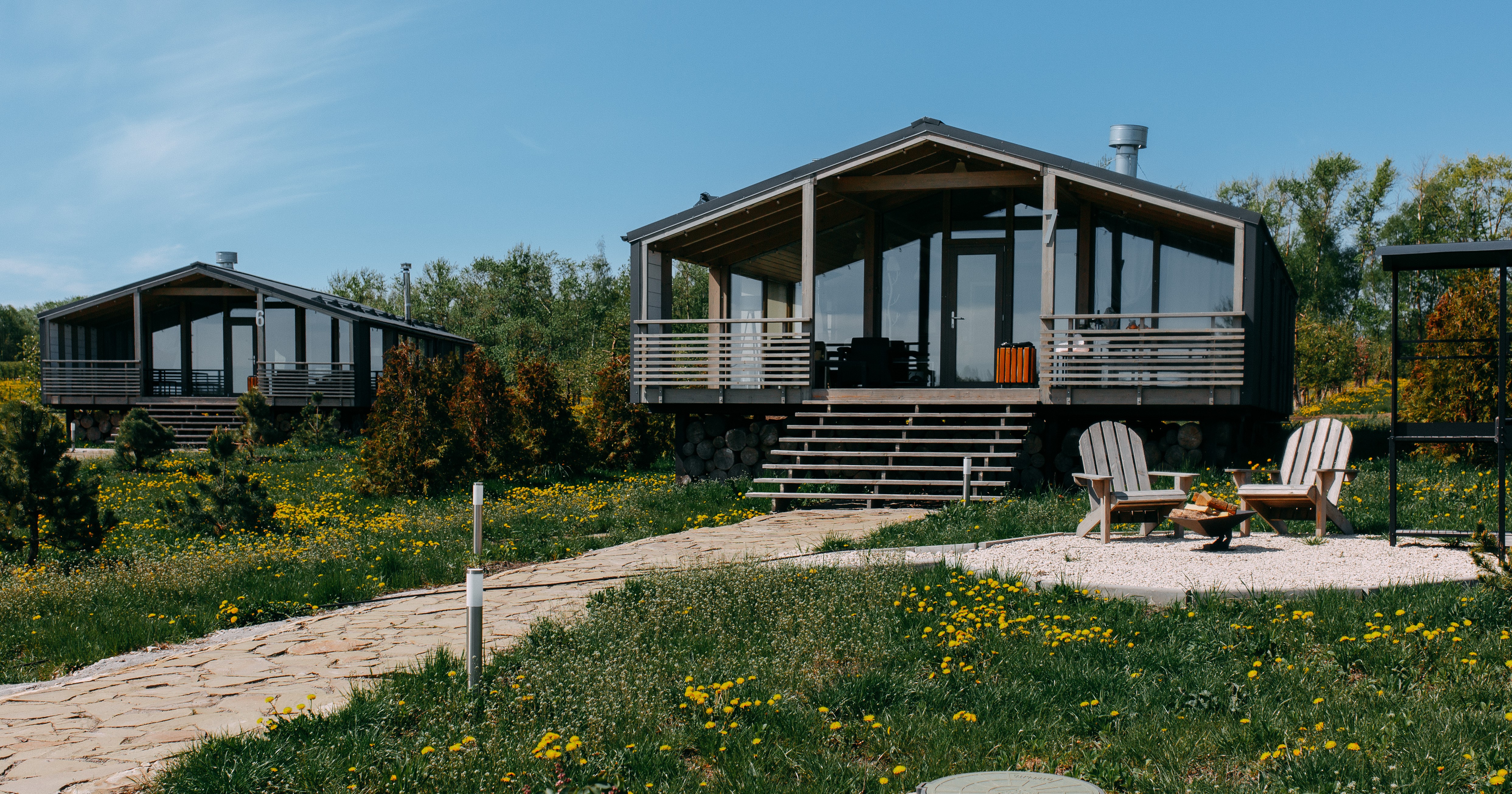 4-местный Barnhouse lux с банным чаном