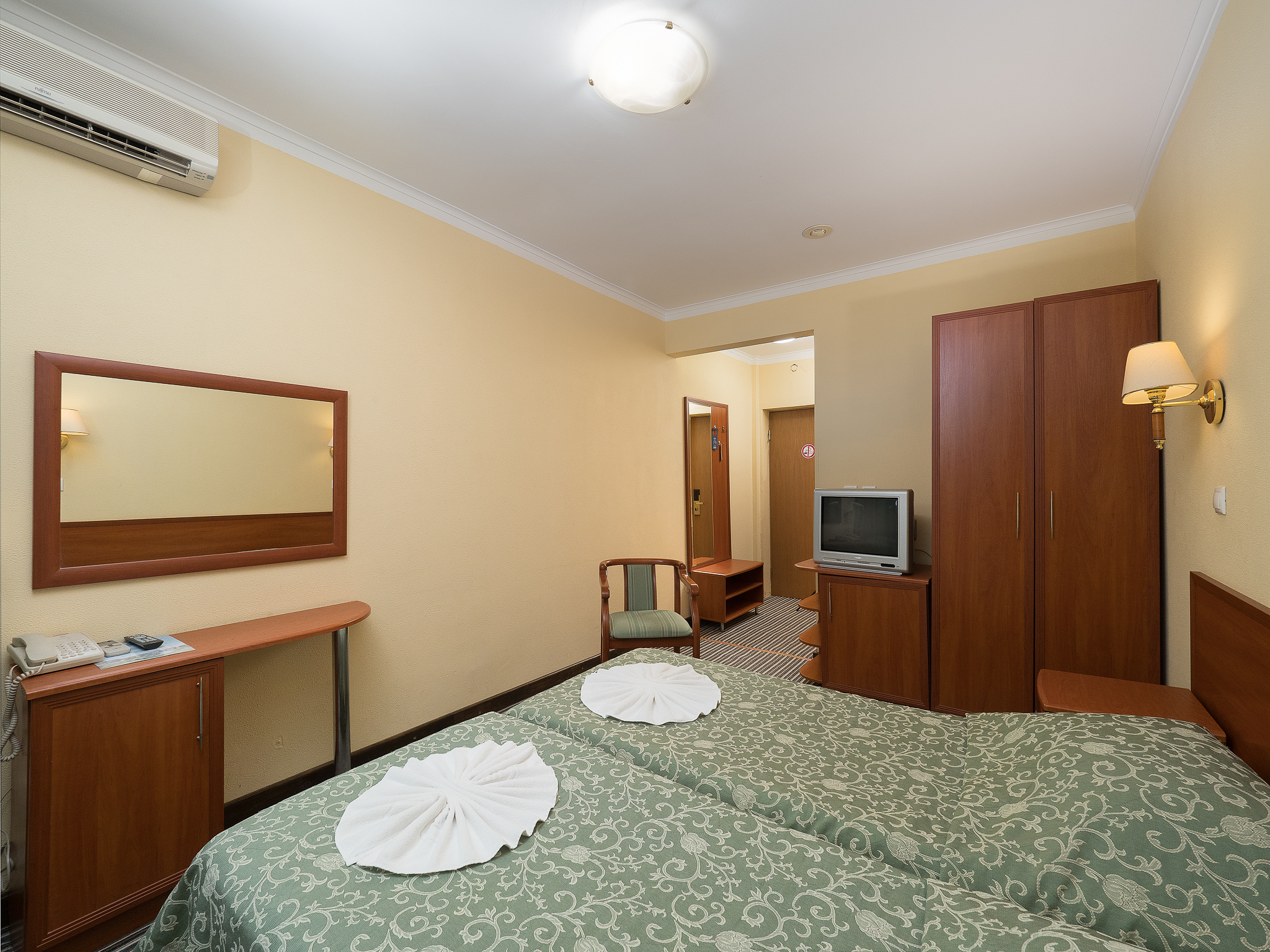 Эконом-класс 2-местный 1-комнатный (без балкона)