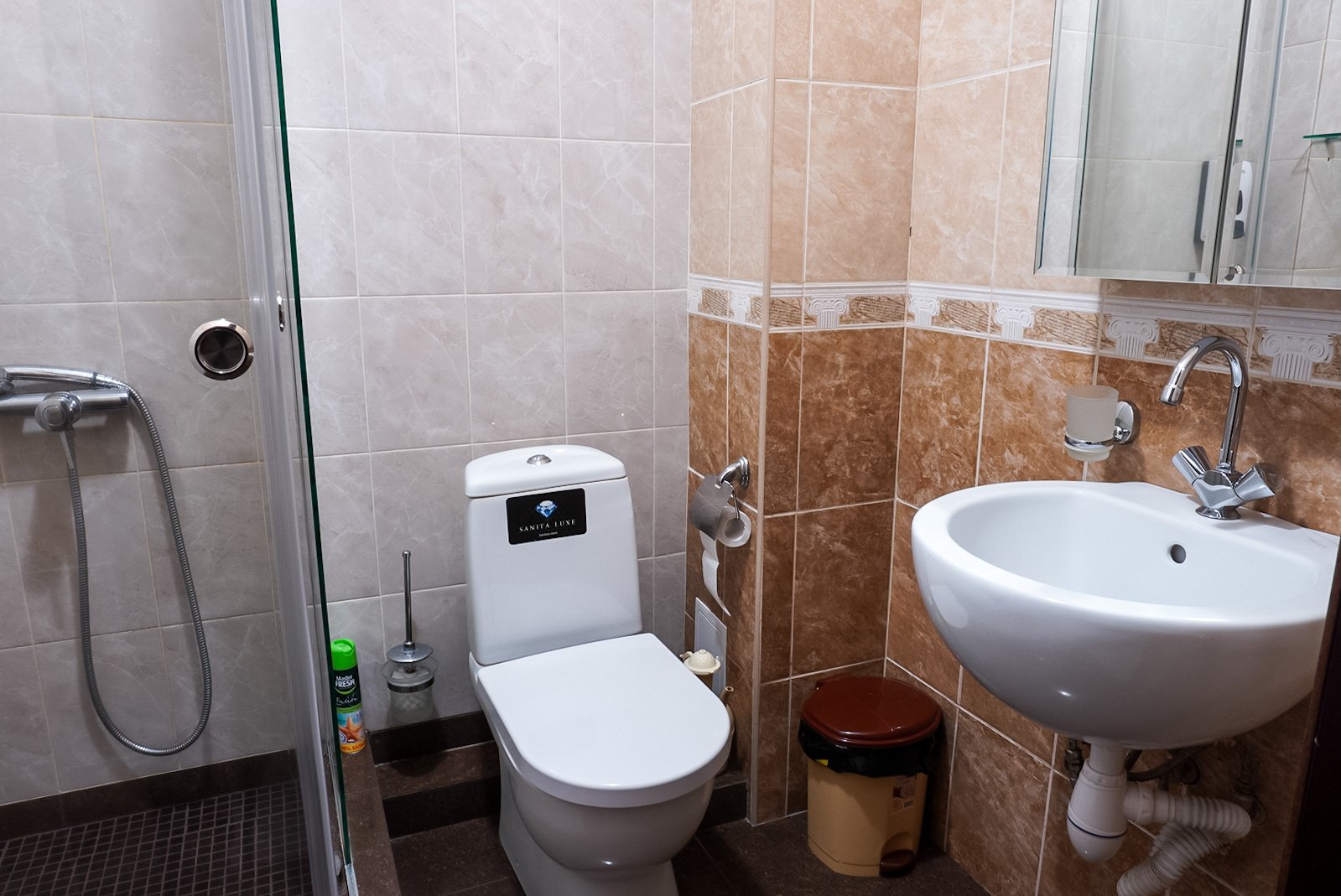 Студио 4-местный 1-комнатный