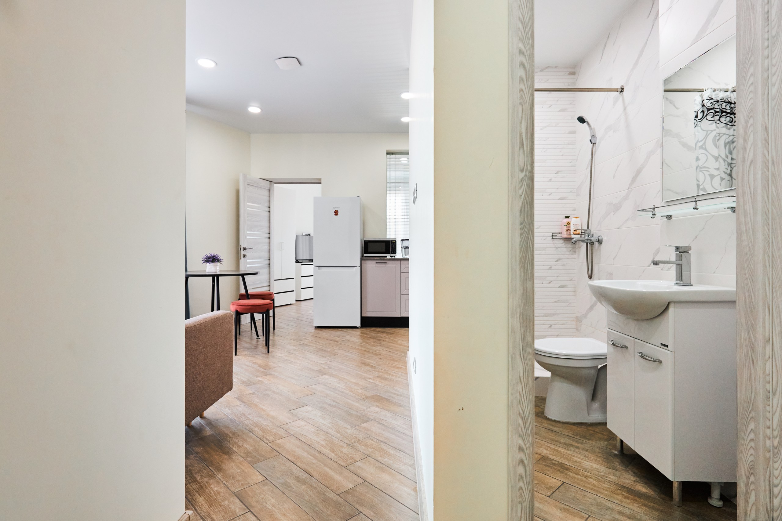 Апартаменты 4-местный 2-комнатный (с кухней, Монако №11)