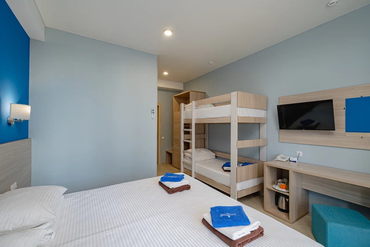 Семейный Комфорт 4-местный 1-комнатный (корпус Сембос)