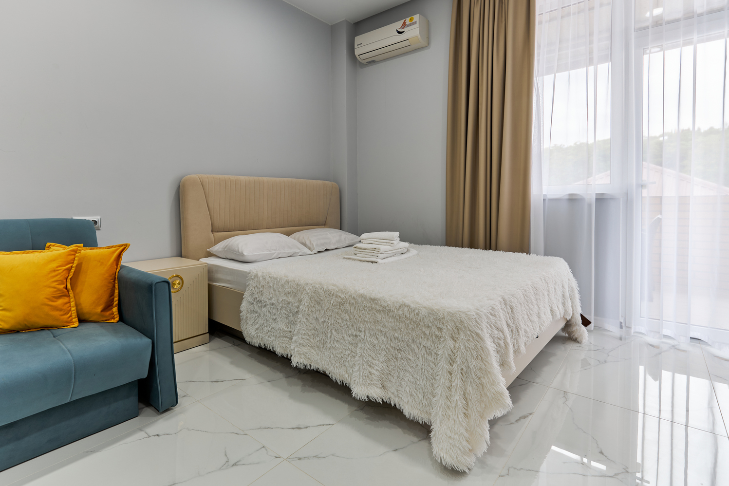 Апартаменты Студио 2-местный (с кухней, Марио №14)